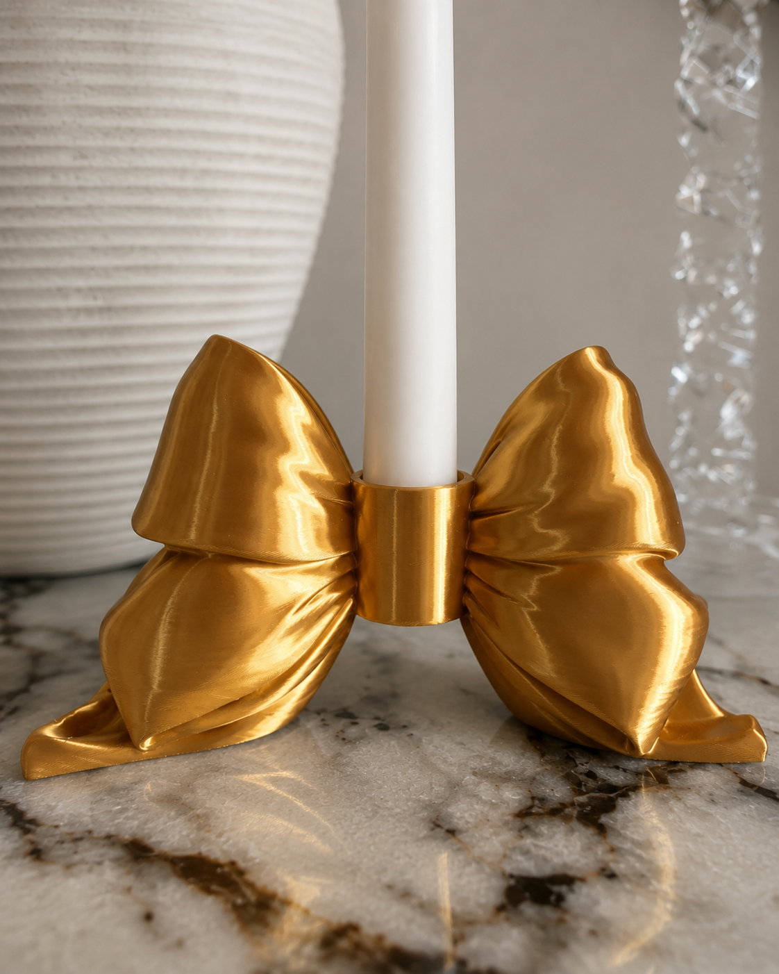 Bow Candle Holder
