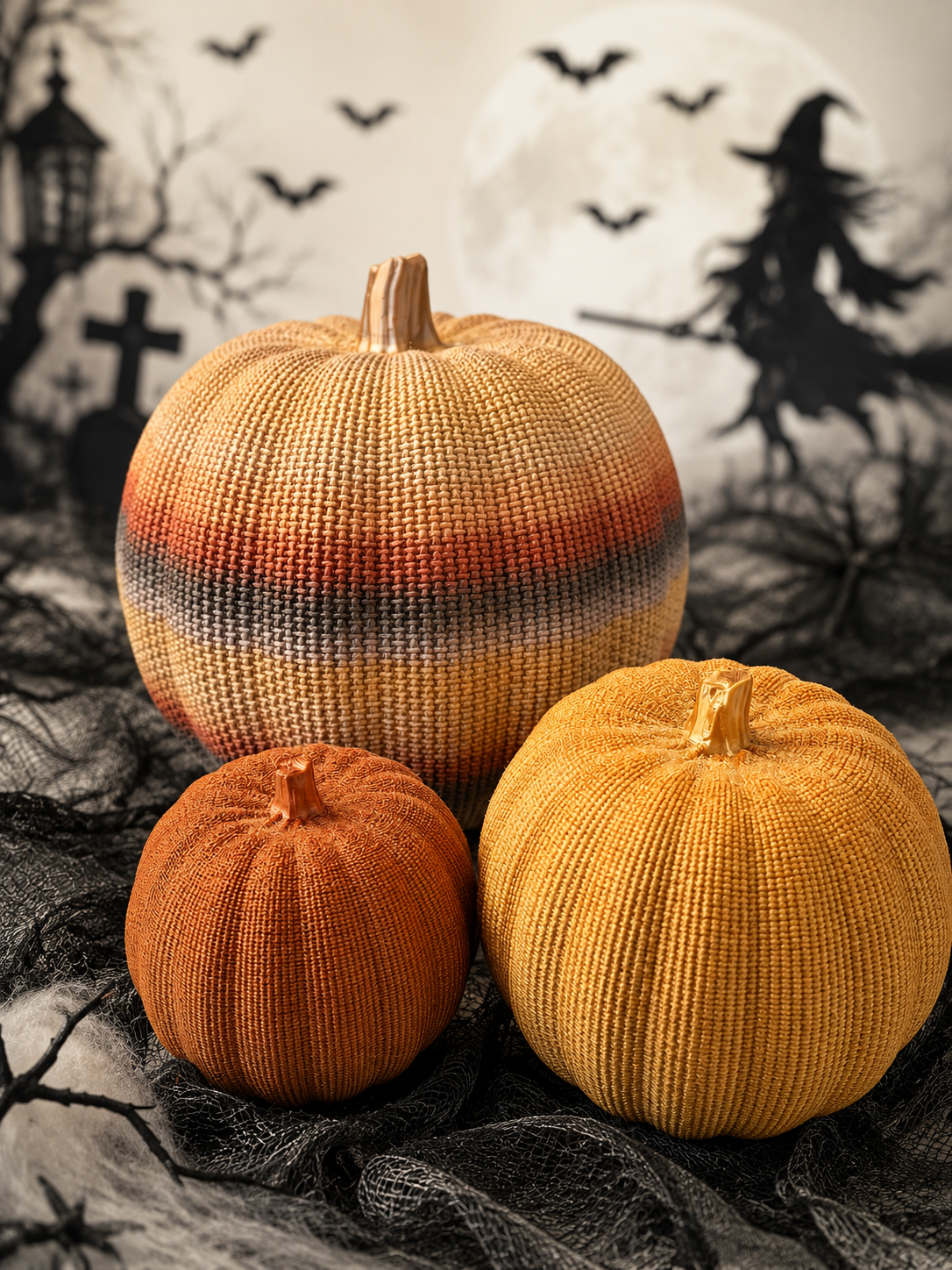 Knitted Pumpkins