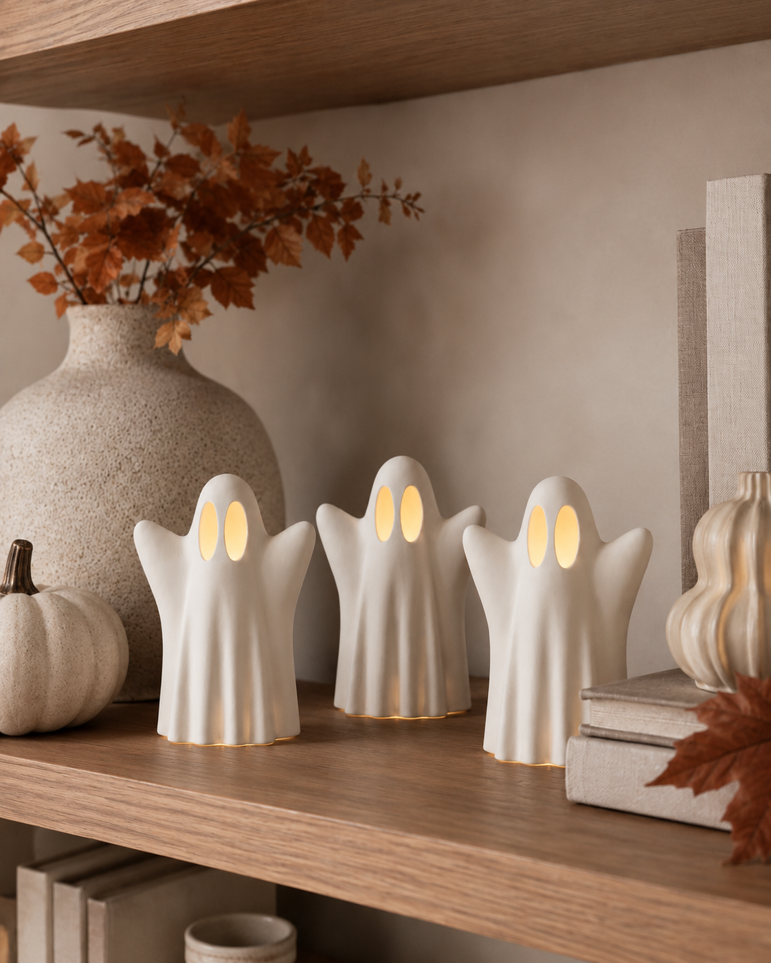 Halloween Ghost Tea Light Holder