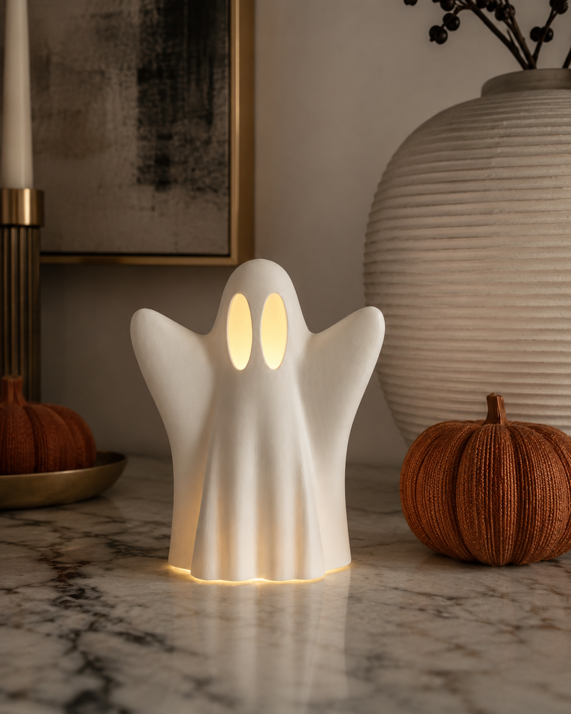Halloween Ghost Tea Light Holder