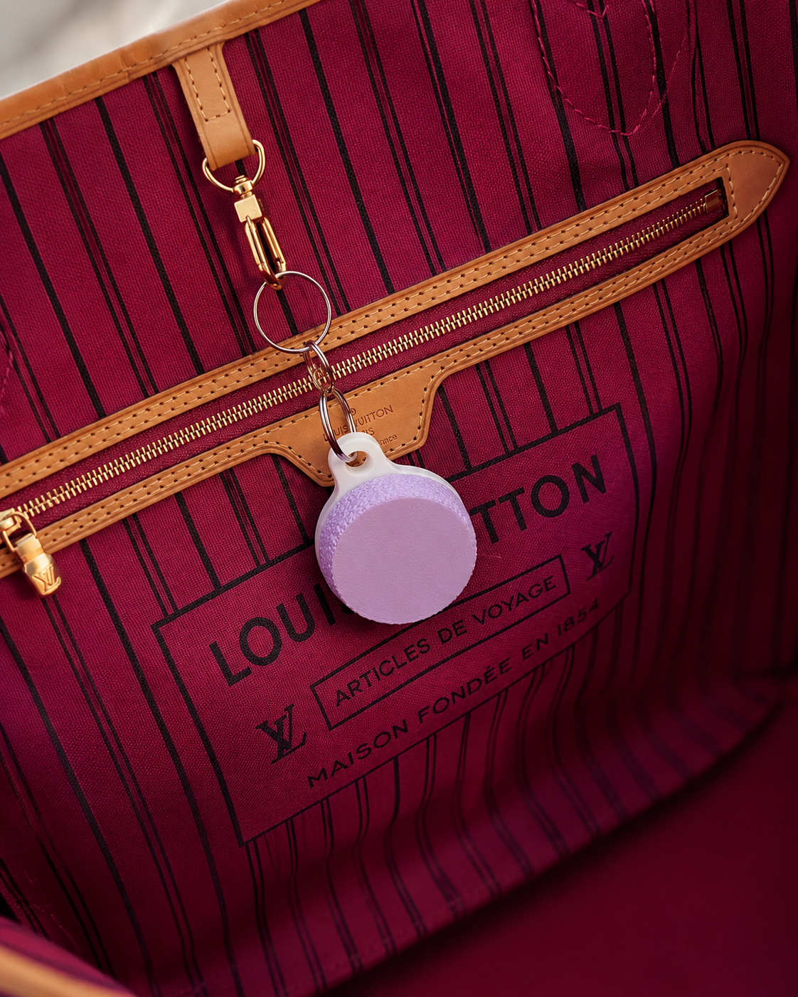 Ring Holder Keychain