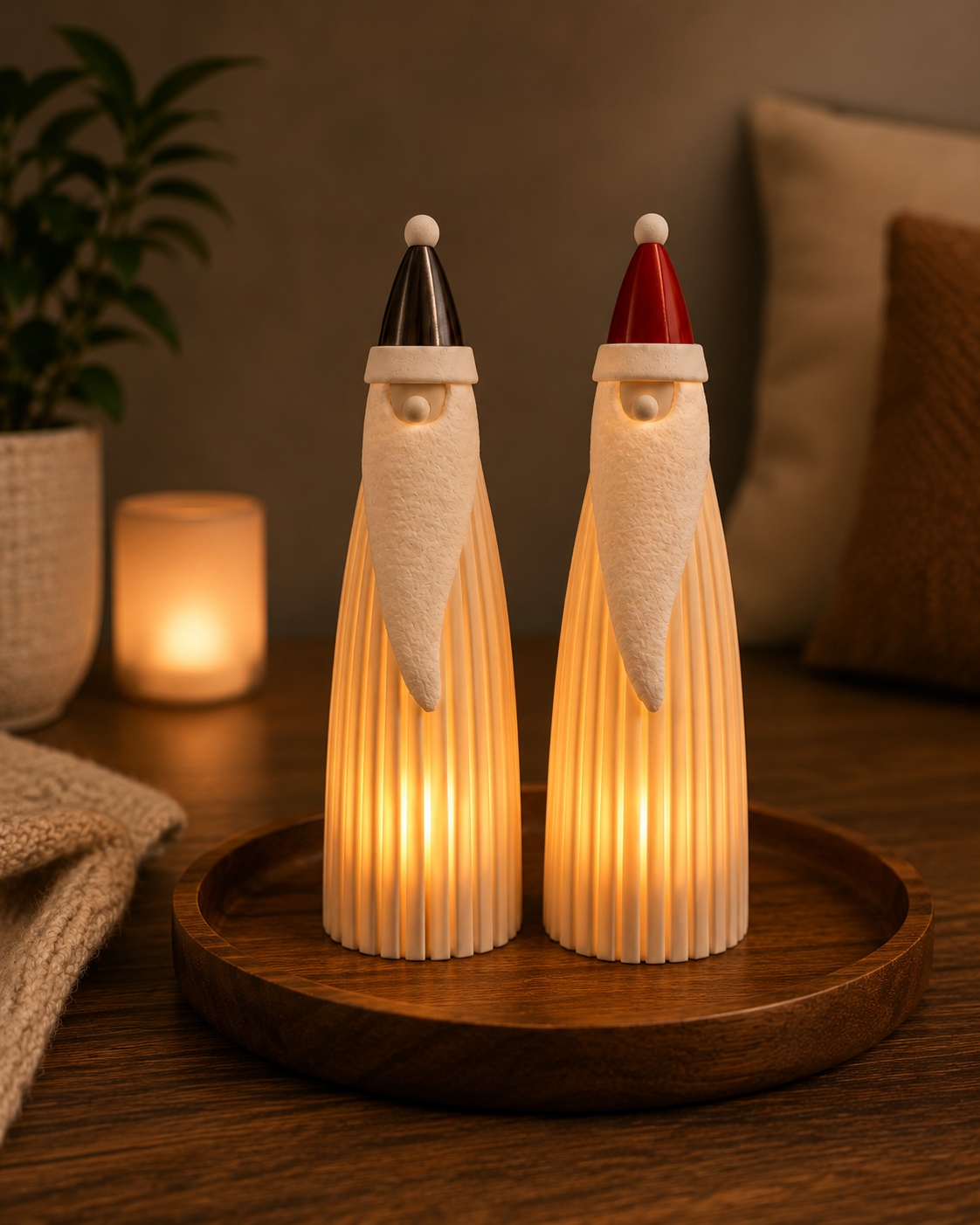 Modern Santa Decoration