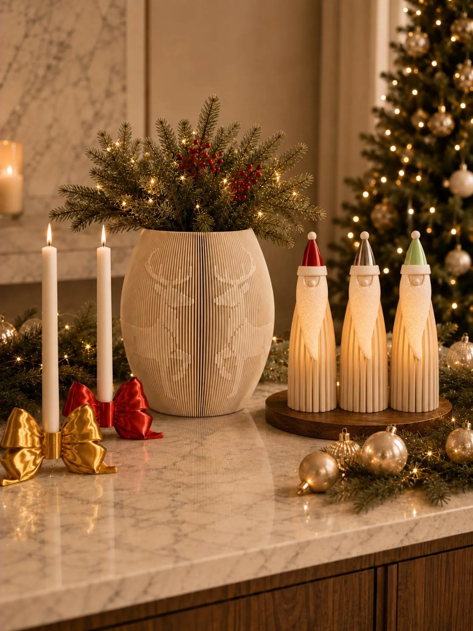 Reindeer Vase