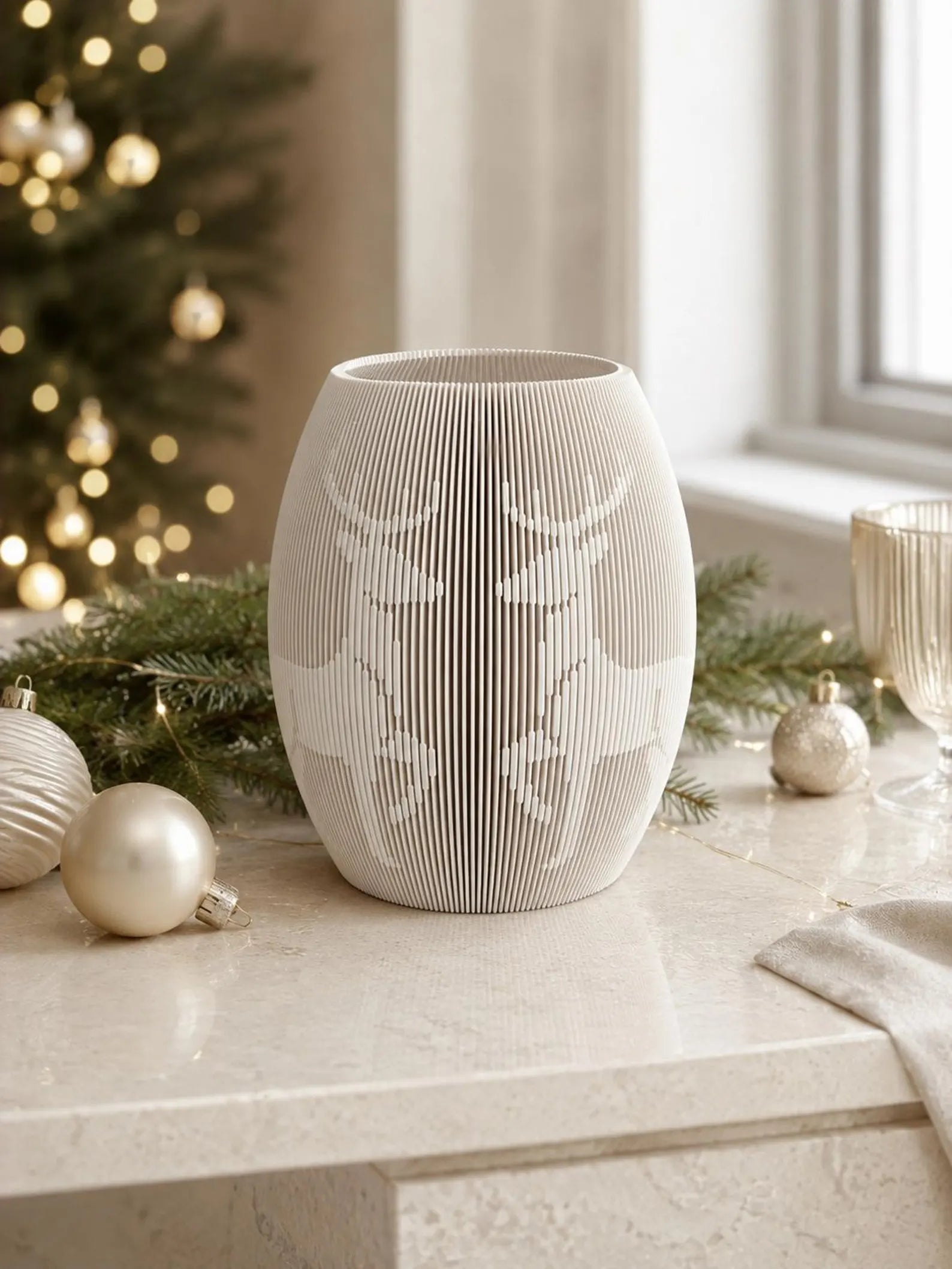 Reindeer Vase