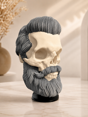 Bearded Skull Display Stand